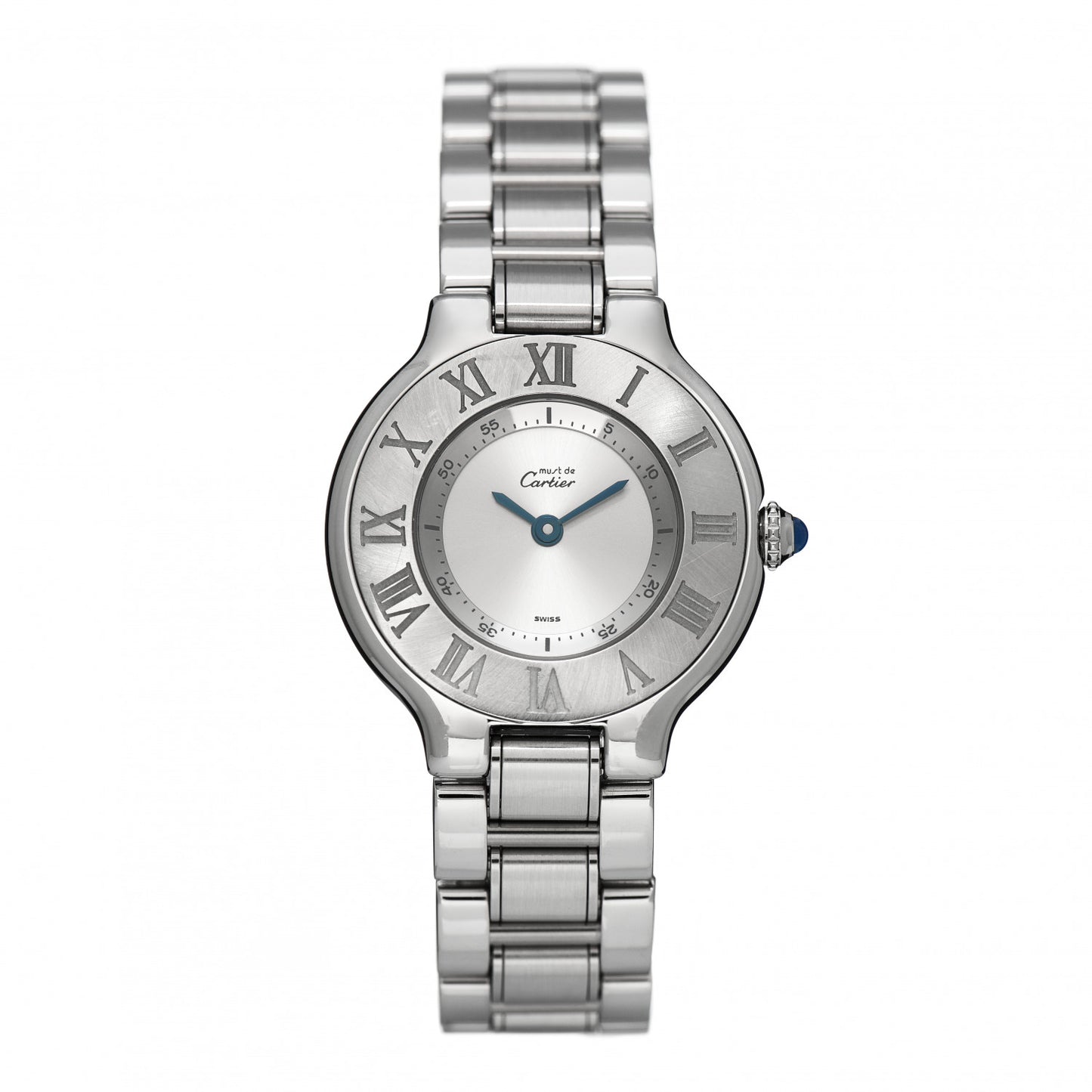 Stainless Steel 28mm Must De 21 Quartz Watch