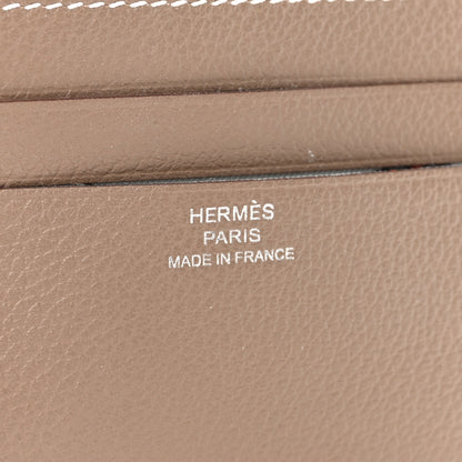 Hermes Evercolor Citizen Card Holder Etoupe 6 of 6