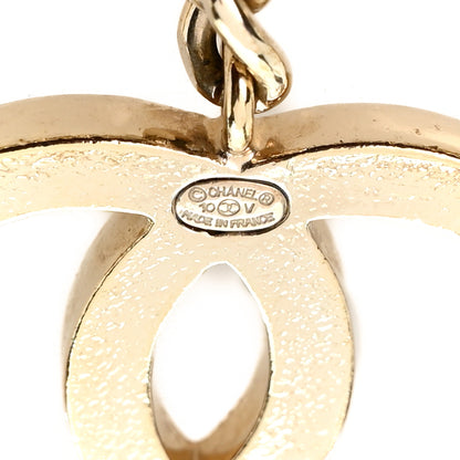Chanel Enamel CC Chain Logo Belt Gold Black 4 of 4