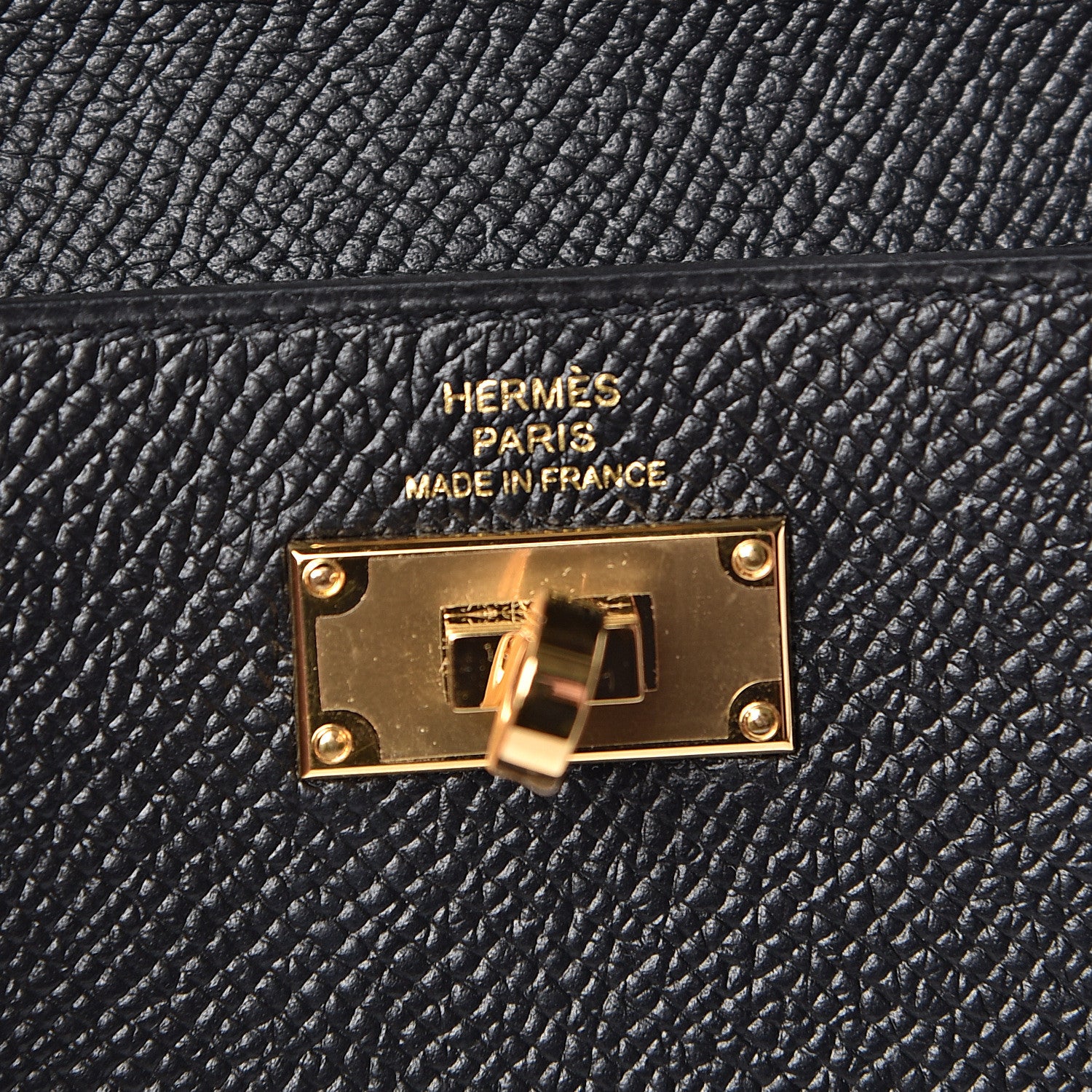 Hermes Epsom Kelly Pocket Compact Wallet Black 6 of 8