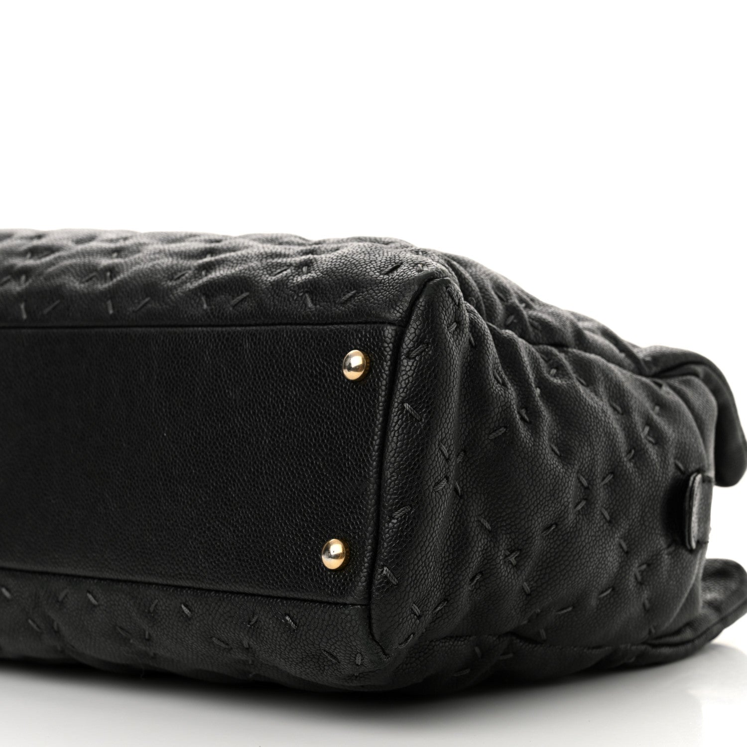 Chanel Caviar Wild Stitch Tote Black 12 of 14