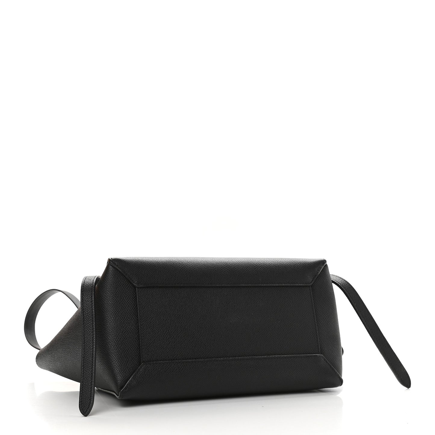 Grained Calfskin Micro Belt Bag Black