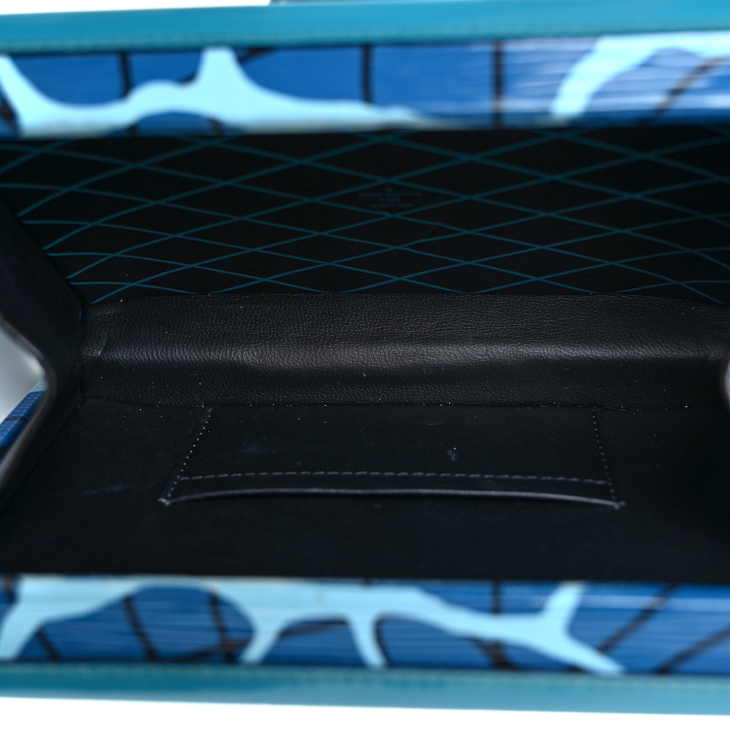 Louis Vuitton Epi Petite Malle Aqua 4 of 8