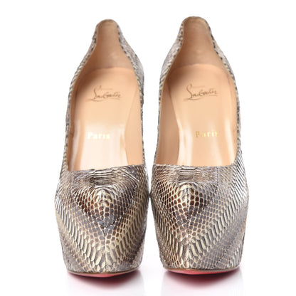 Christian Louboutin Ayers Daffodile 160 Pumps 39 Stone 2 of 7