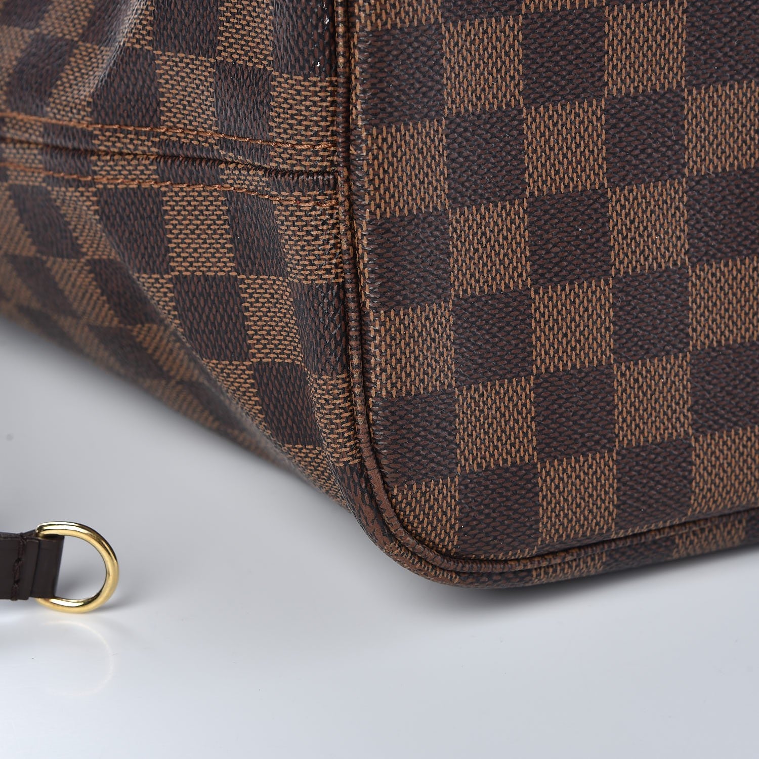 Louis Vuitton Damier Ebene Neverfull MM 18 of 18