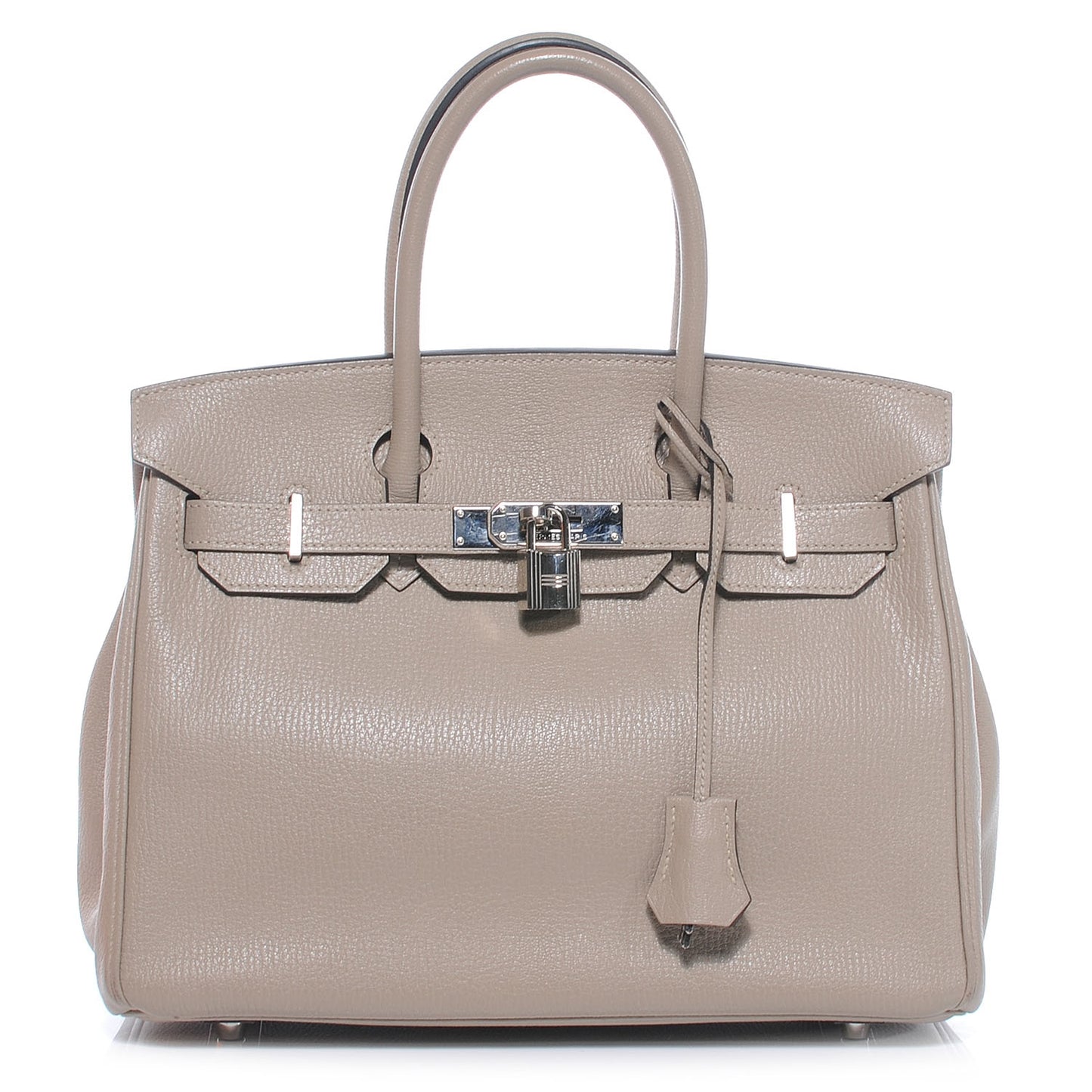 Chevre Mysore Birkin 30 Gris Tourterelle and Etoupe