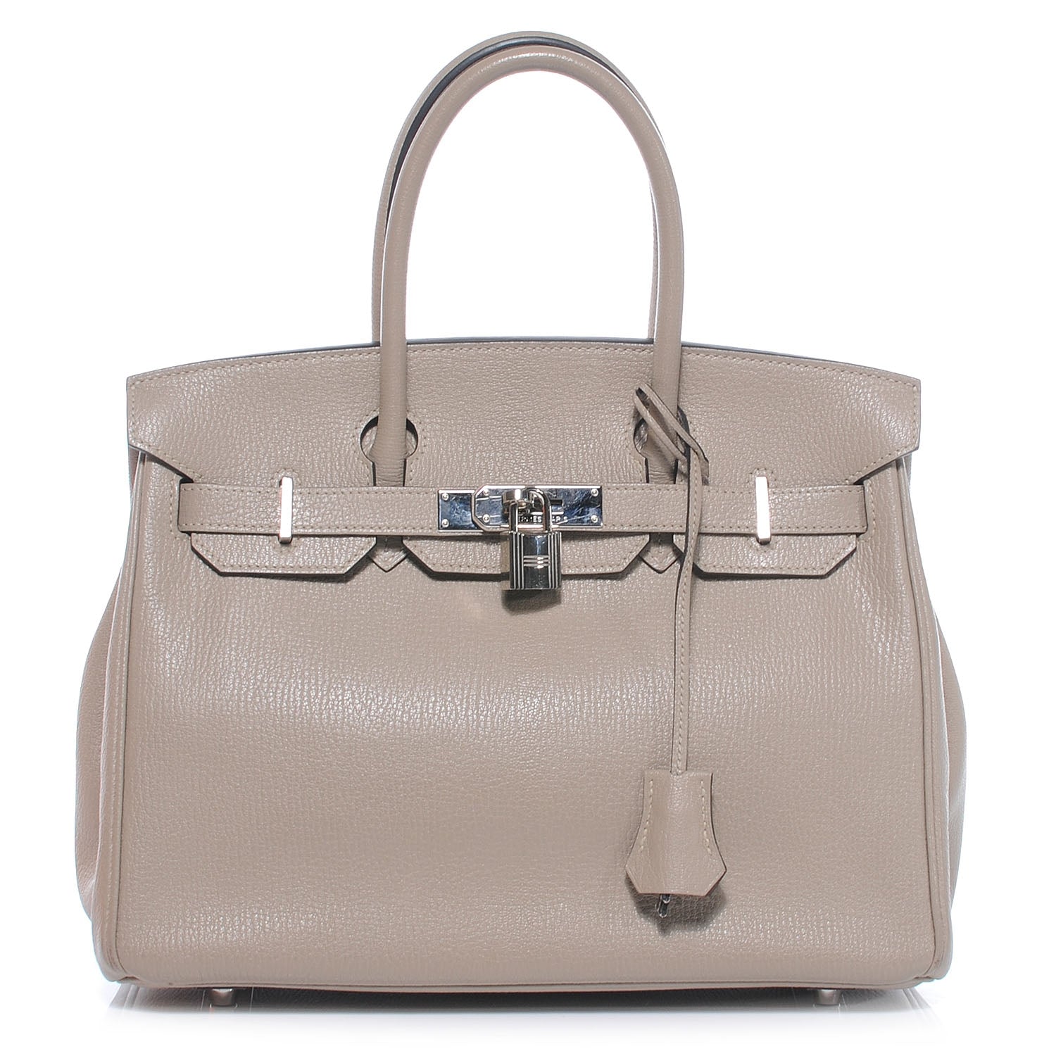Hermes Chevre Mysore Birkin 30 Gris Tourterelle and Etoupe 1 of 10