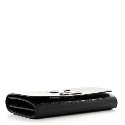 Louis Vuitton Epi Twist Wallet Black 4 of 7