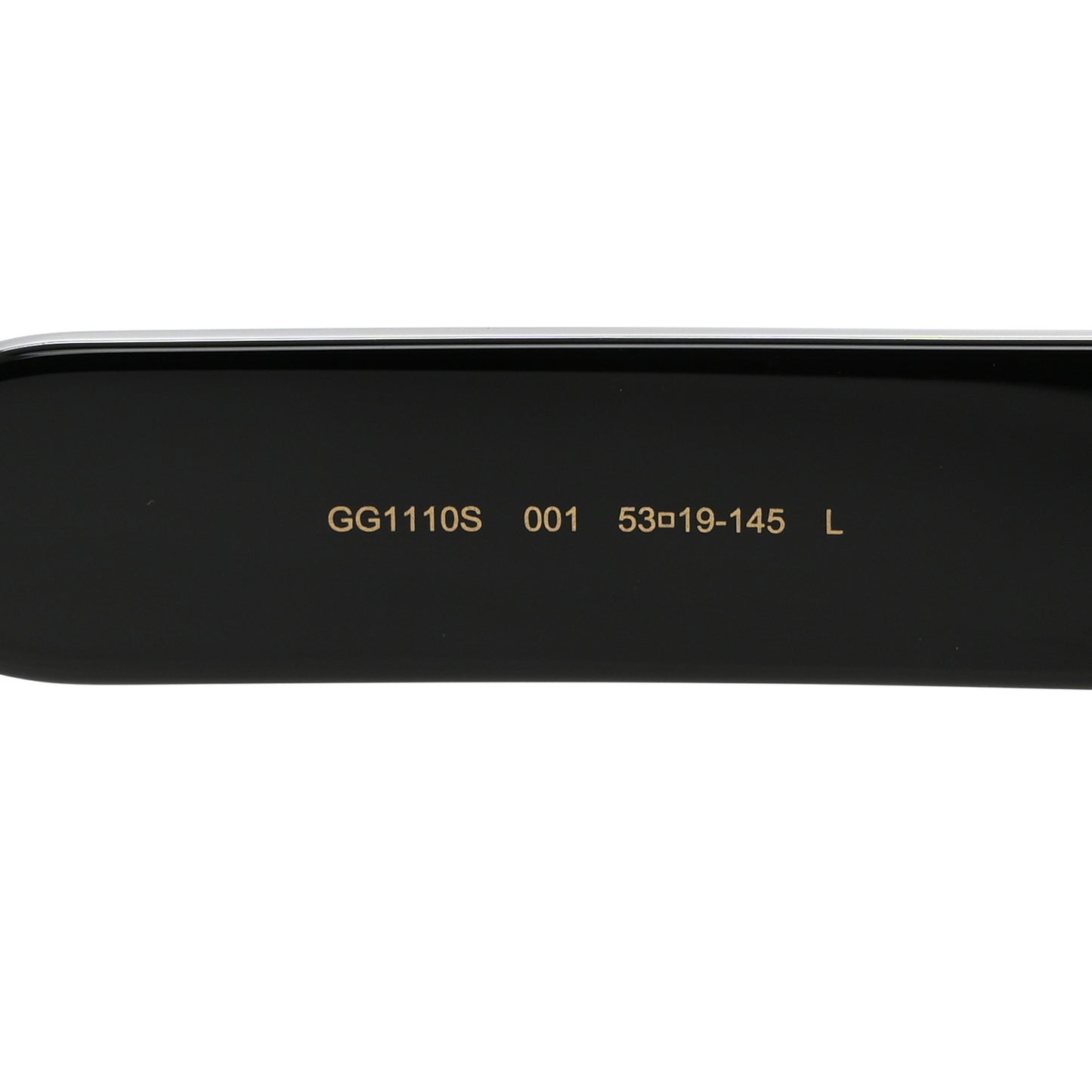 Acetate Square Sunglasses GG1110S Black