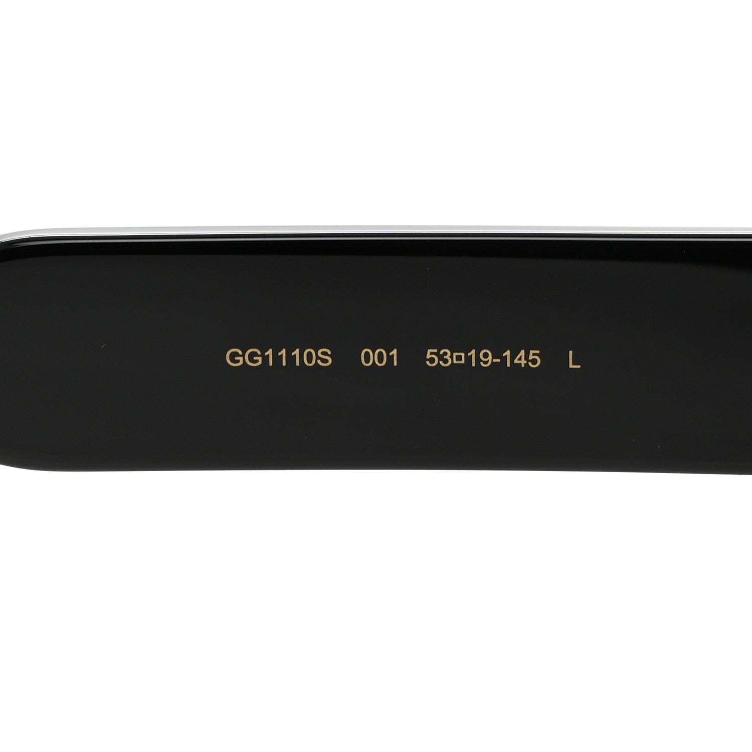 Gucci Acetate Square Sunglasses GG1110S Black 6 of 7