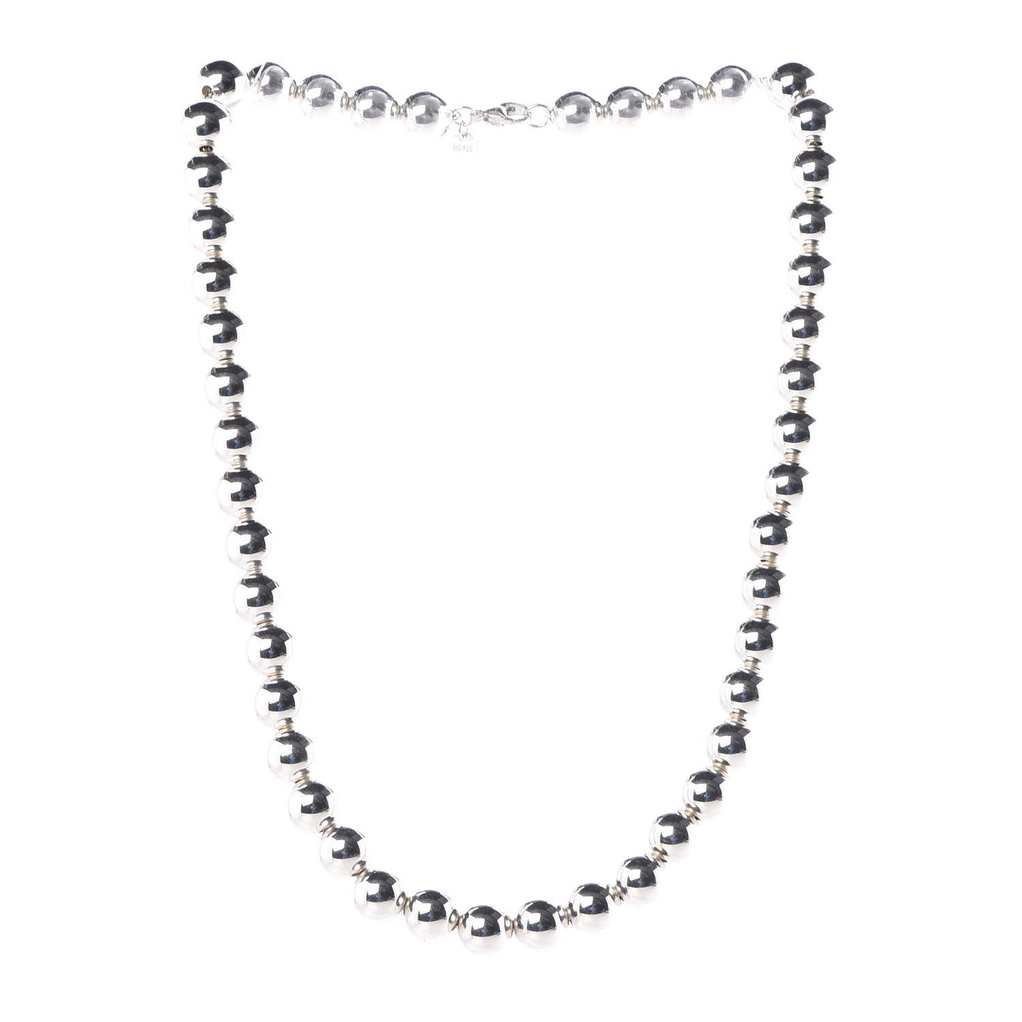 Sterling Silver 10mm HardWear Ball Necklace