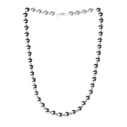 Tiffany Sterling Silver 10mm HardWear Ball Necklace 3 of 6