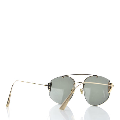 Christian Dior Stronger Aviator Sunglasses Grey Gold 4 of 7