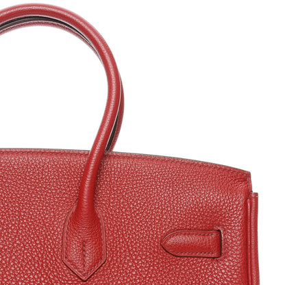 Hermes Togo Birkin 35 Rouge Vif 10 of 22