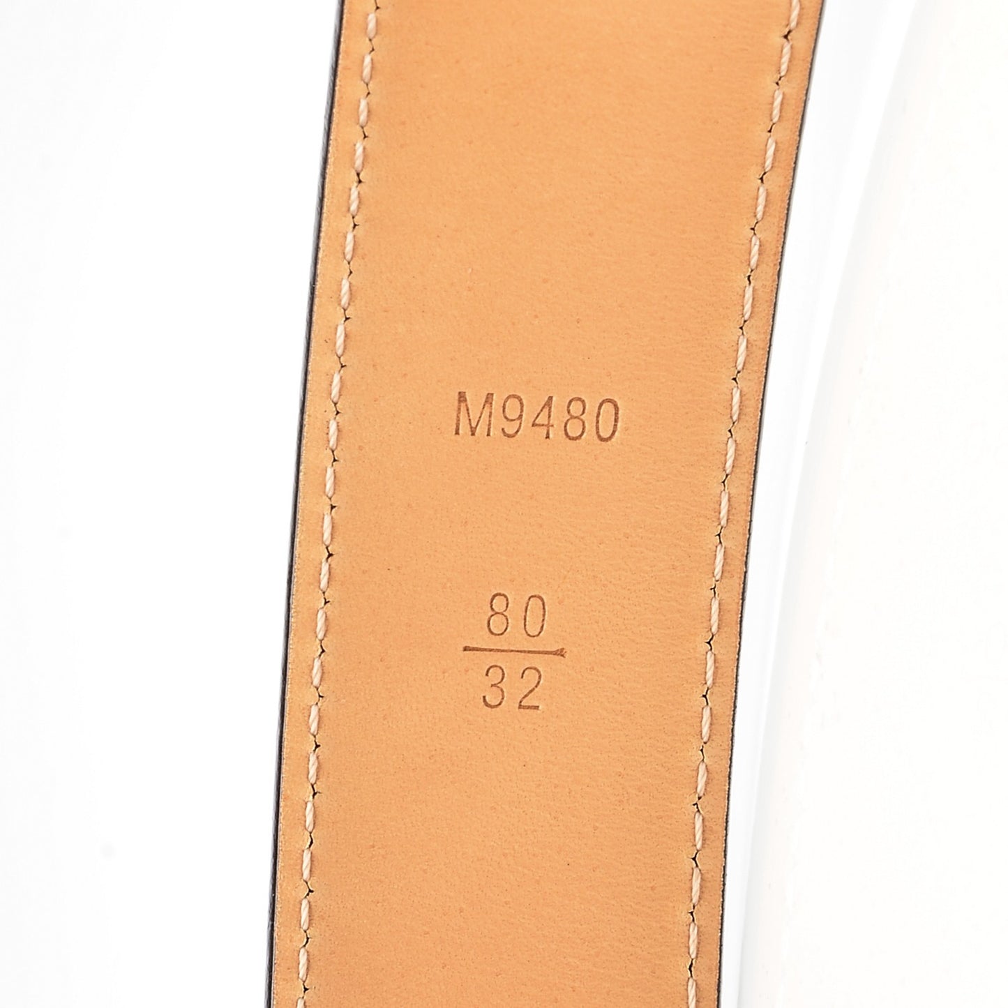 Vernis Ceinture 30mm Belt 80 32 Amarante