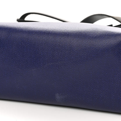 Hermes Toile H Berline Vache Hunter Herbag Zip PM 31 Bleu Encre Black 14 of 16