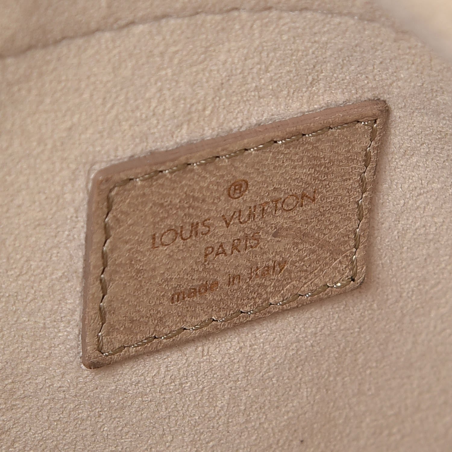 Louis Vuitton Lambskin Olympe Nimbus GM Ecru 6 of 8