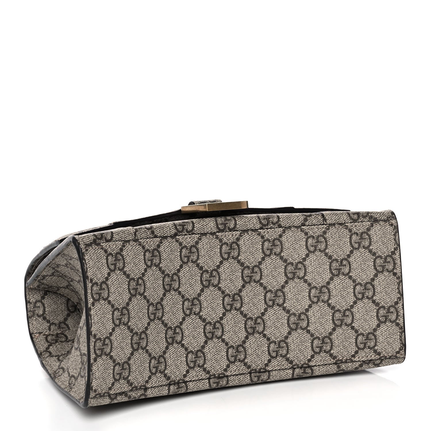 Balenciaga X GUCCI GG Supreme Monogram Small Hourglass Top Handle Bag Beige Ebony 4 of 14