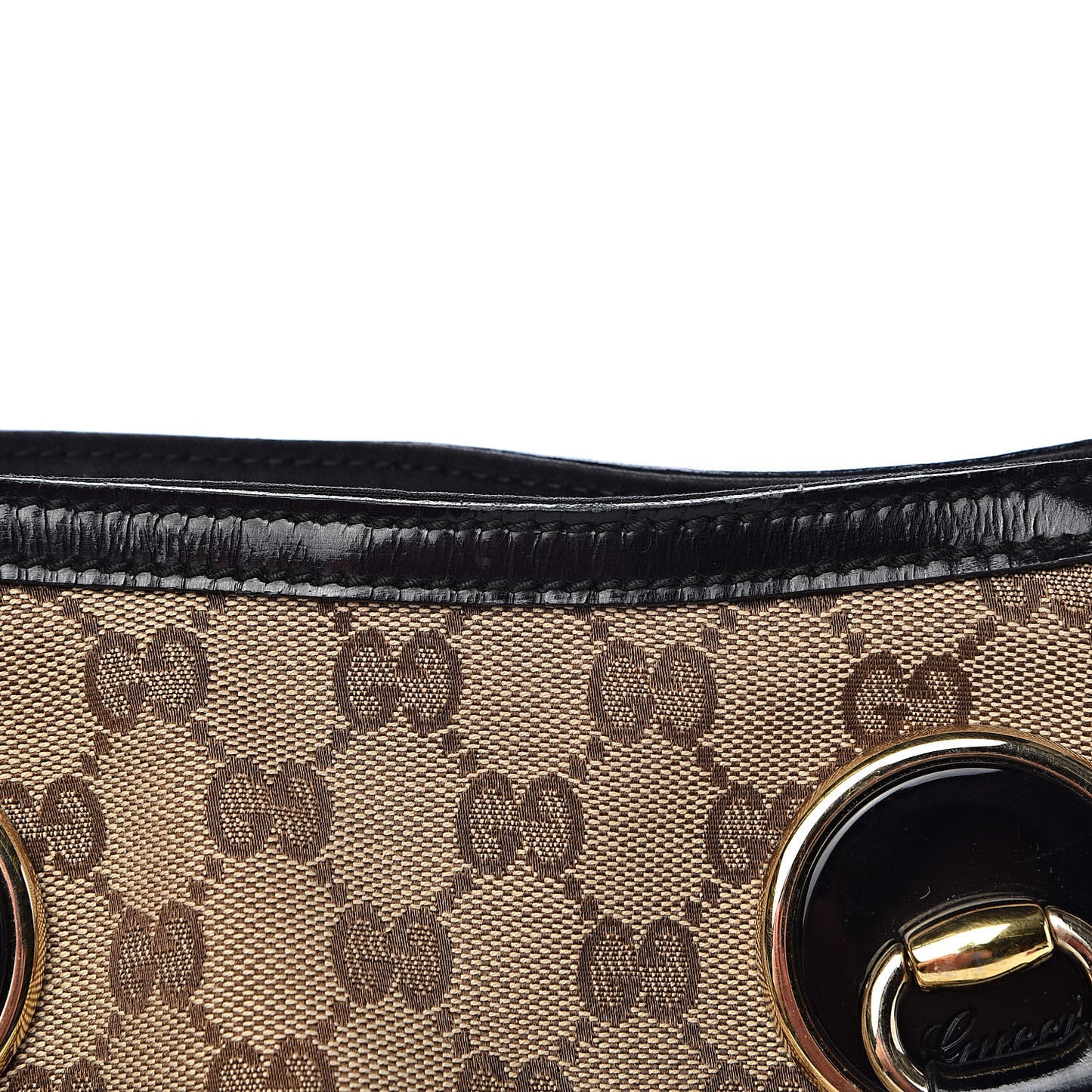 Monogram Full Moon Tote Black