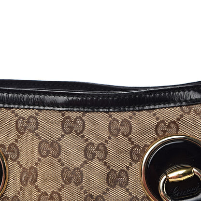 Gucci Monogram Full Moon Tote Black 19 of 27