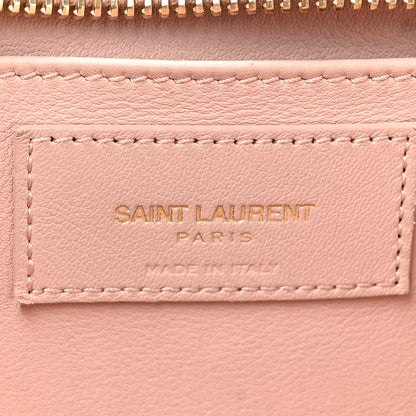 Saint Laurent Calfskin Monogram Small Cabas Pale Blush 6 of 18