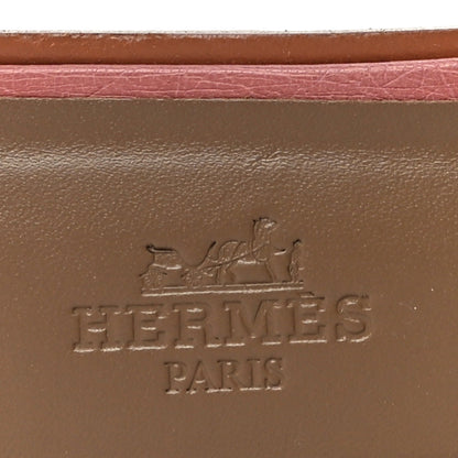 Hermes Ostrich Oran Sandals 37.5 Rouge Blush 11 of 14