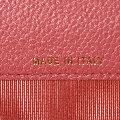 Chanel Metallic Caviar Quilted Flap Card Holder Pink 7 of 9