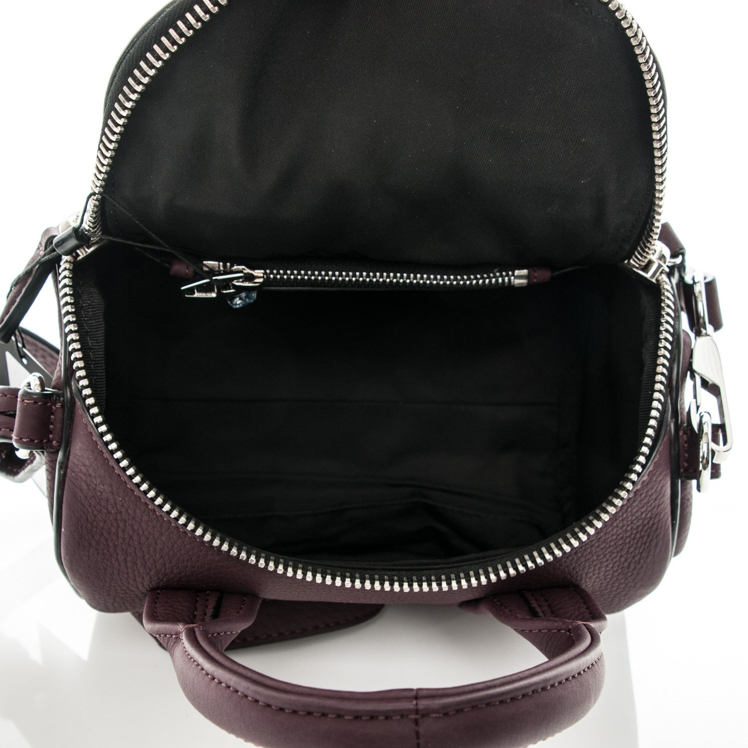 Alexander Wang Pebbled Calfskin Mini Rockie Matte Oxblood 6 of 8