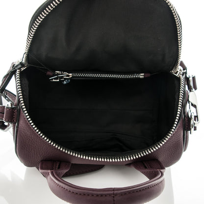 Alexander Wang Pebbled Calfskin Mini Rockie Matte Oxblood 6 of 8