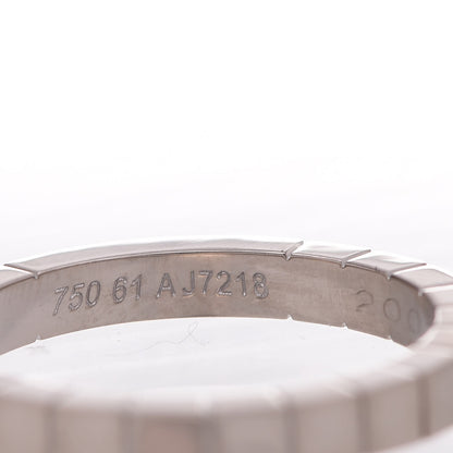 Cartier 18K White Gold Lanieres Ring 61 9.5 4 of 4