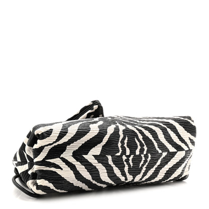 Bottega Veneta Nappa BV Trine Clutch Zebra 4 of 10