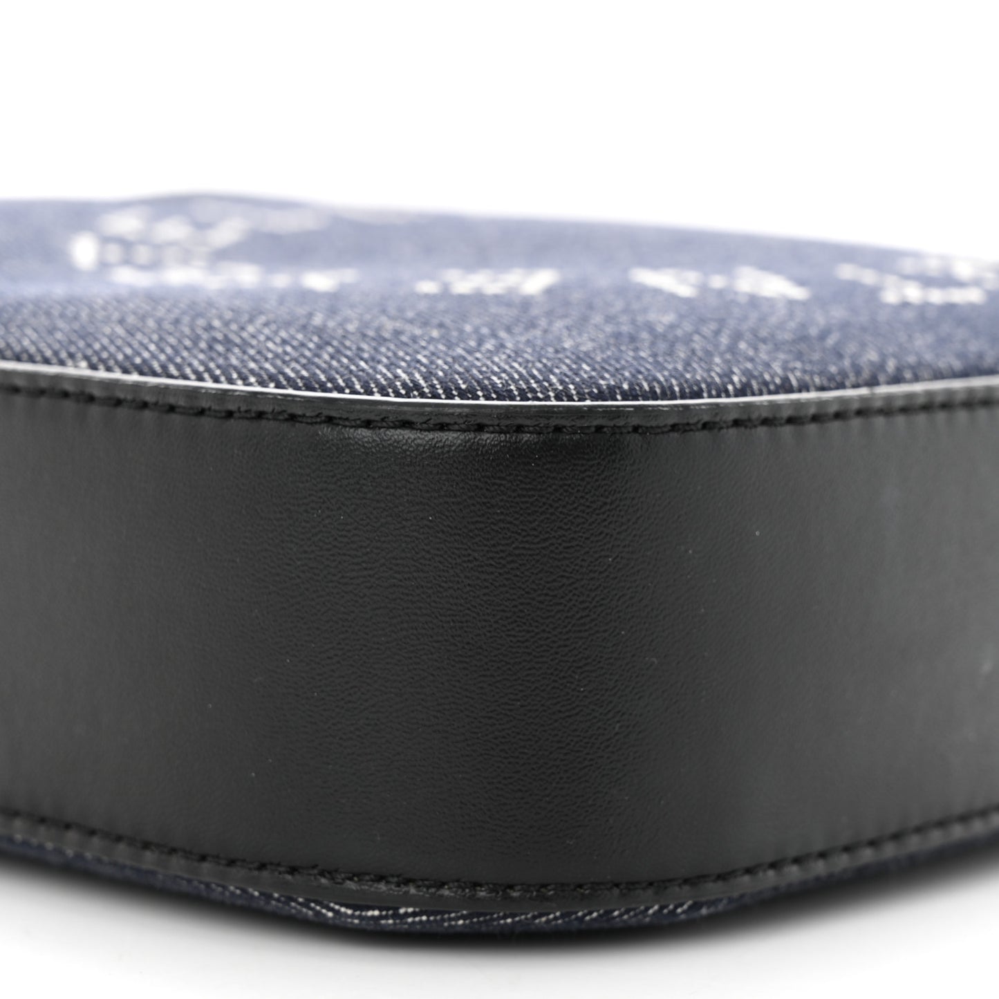 Denim Eco Alter Nappa Studded Logo Camera Bag
