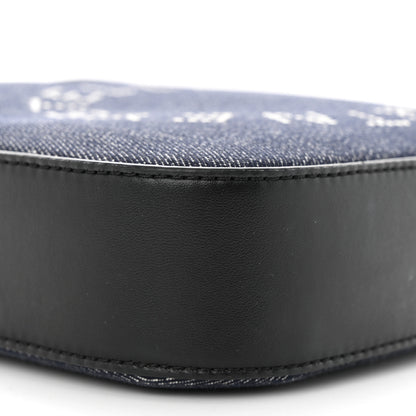 Stella McCartney Denim Eco Alter Nappa Studded Logo Camera Bag 9 of 12