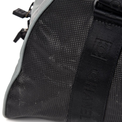 Chanel Nylon Sport Logo Duffel Black Blue 12 of 16
