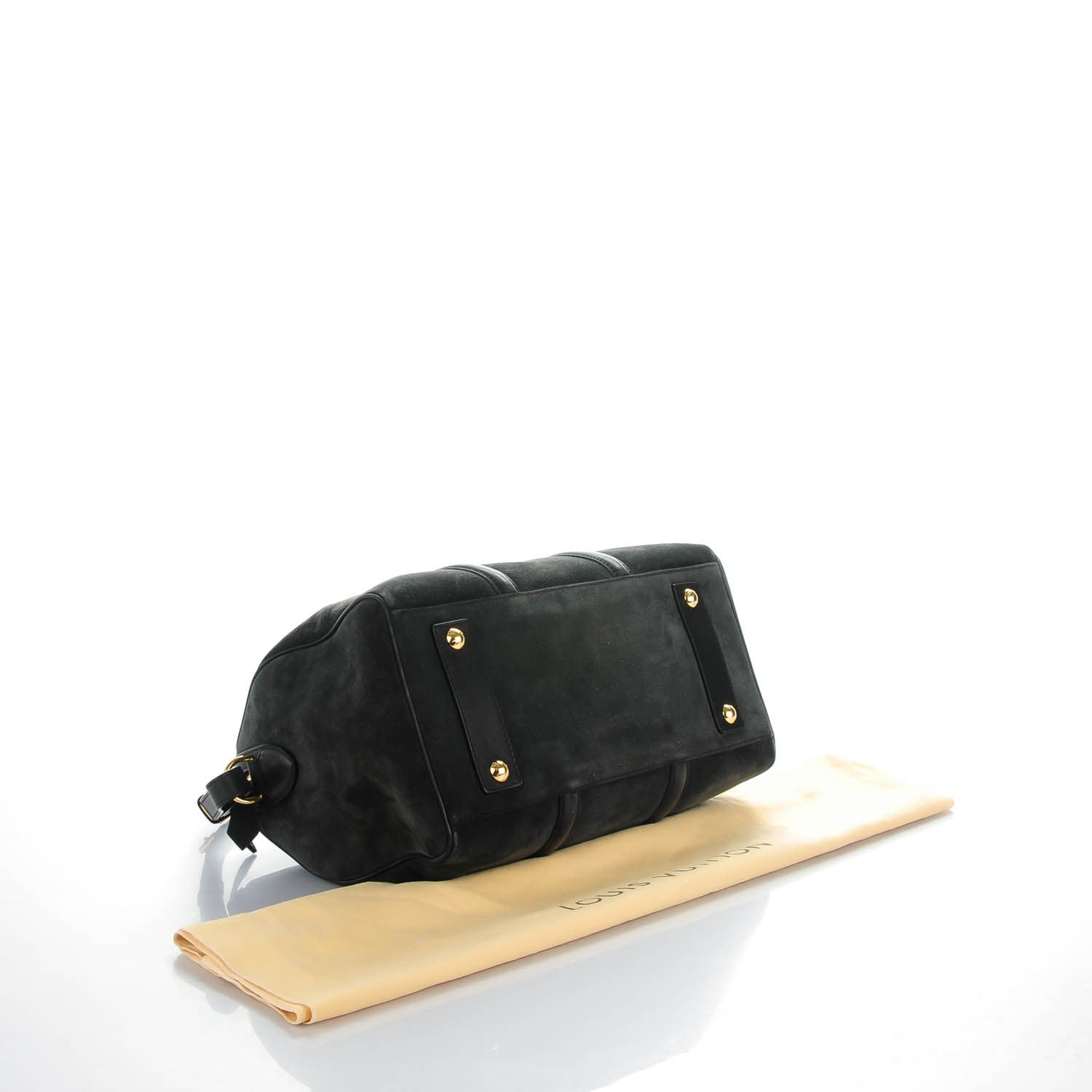 Louis Vuitton Suede Calfskin SC Bag MM Asphalt 4 of 7