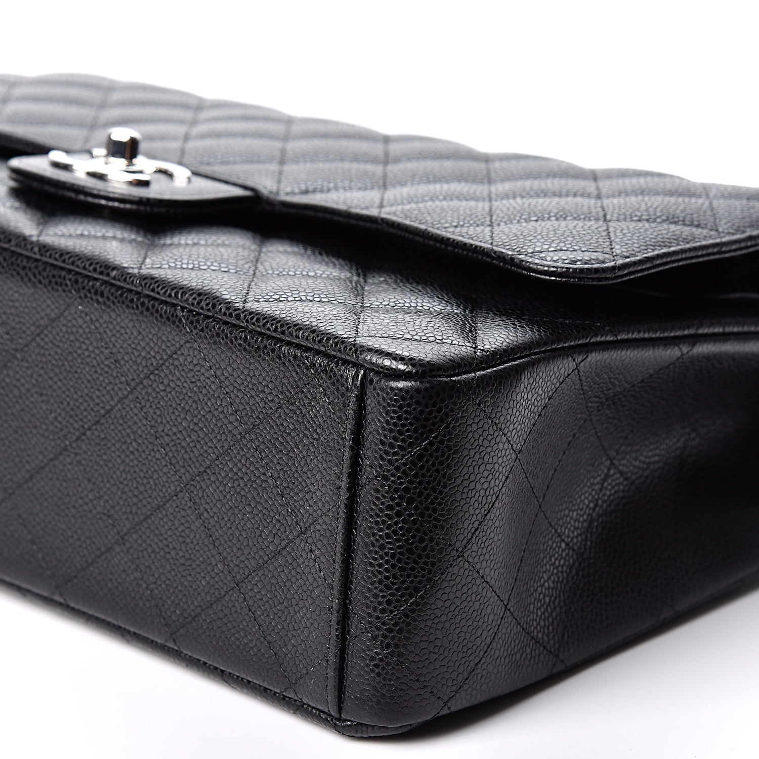 Chanel Caviar Quilted Maxi Double Flap Black 9 of 9