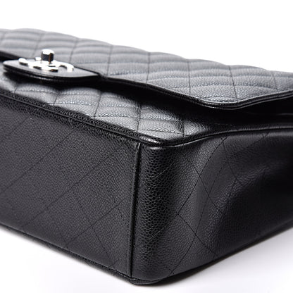 Chanel Caviar Quilted Maxi Double Flap Black 9 of 9