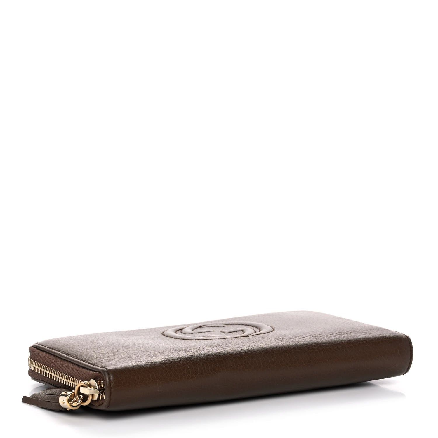 Gucci Cellarius Calfskin Soho Zip Around Organizer Wallet Acero 4 of 11