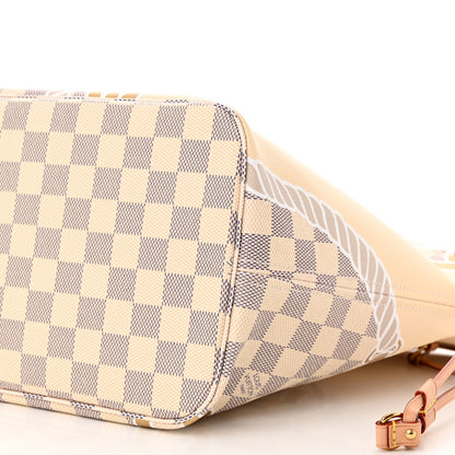 Louis Vuitton Damier Azur Nautical Neverfull MM 10 of 10