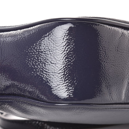 Gucci Vernice Naplack Small Soho Disco Bag Uniform Blue 10 of 11