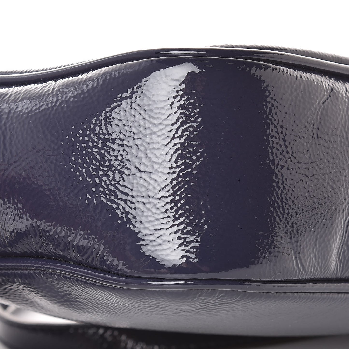 Vernice Naplack Small Soho Disco Bag Uniform Blue