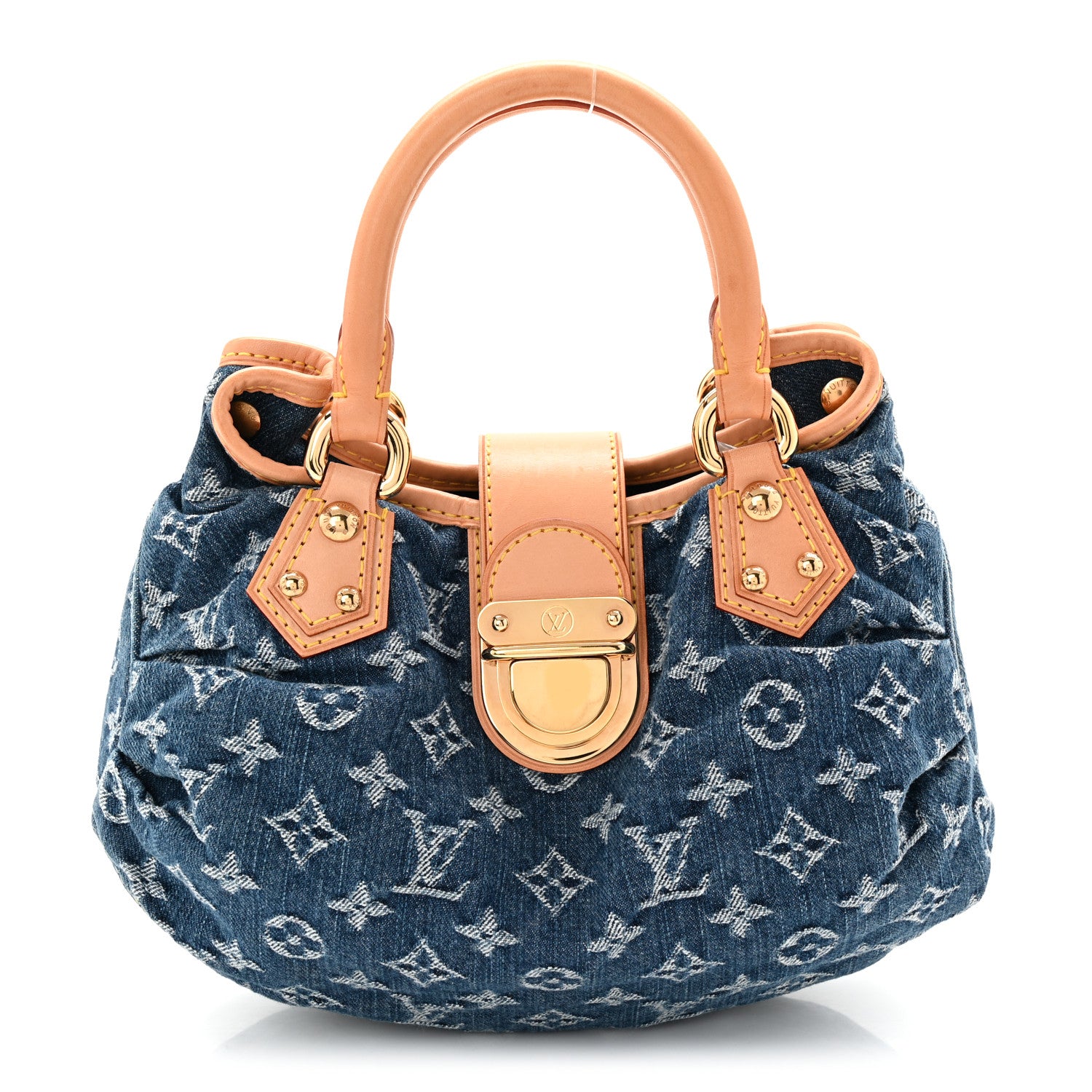 Louis Vuitton Monogram Denim Pleaty Blue 1 of 9