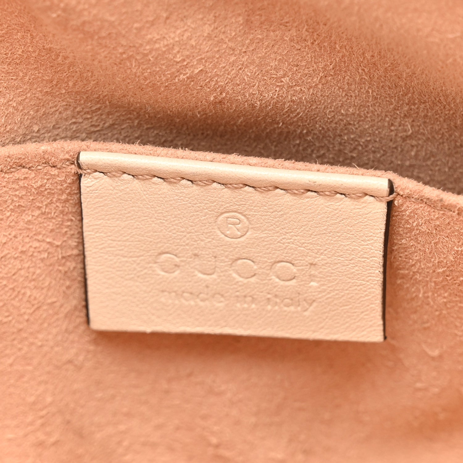 Gucci Calfskin Matelasse Mini GG Marmont Chain Shoulder Bag White 6 of 19