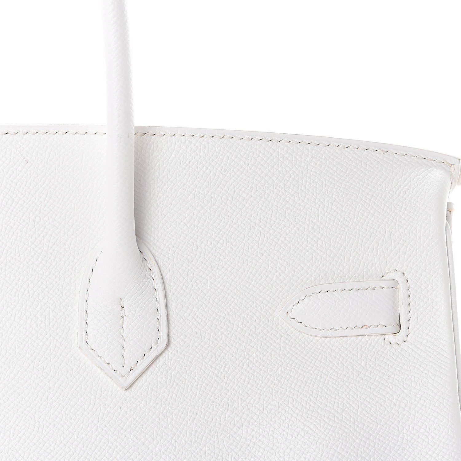 Hermes Epsom Birkin 35 White White 10 of 32