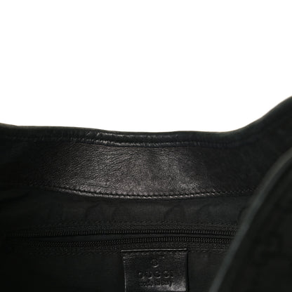 Gucci Monogram Shoulder Bag Black 11 of 12