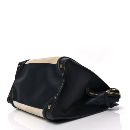 Celine Nubuck Smooth Calfskin Medium Luggage Black 8 of 8
