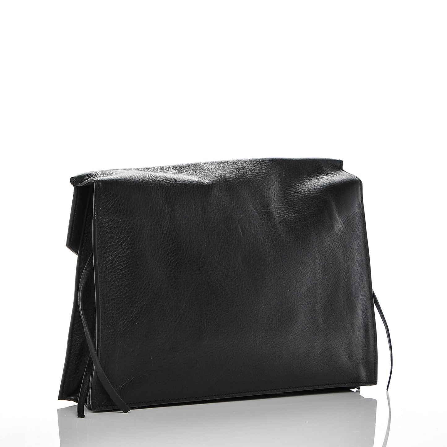 Veau Papier Sight Clutch Black