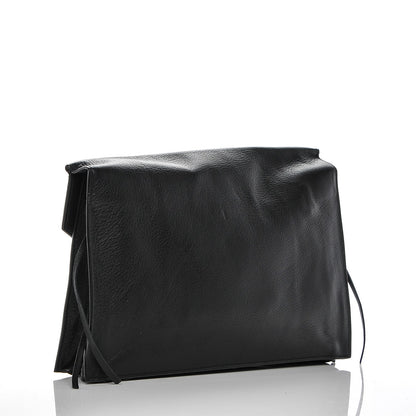 Balenciaga Veau Papier Sight Clutch Black 3 of 7