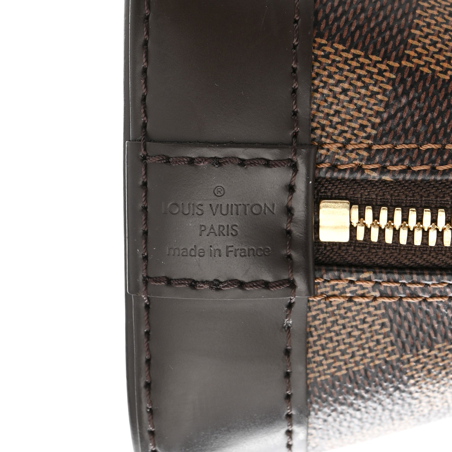 Louis Vuitton Damier Ebene Alma BB 6 of 11