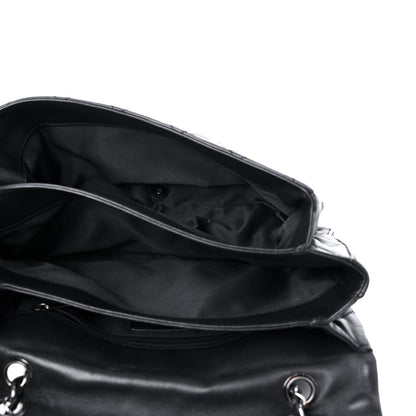 Chanel Lambskin Quilted Jumbo 3 Flap Black 5 of 21